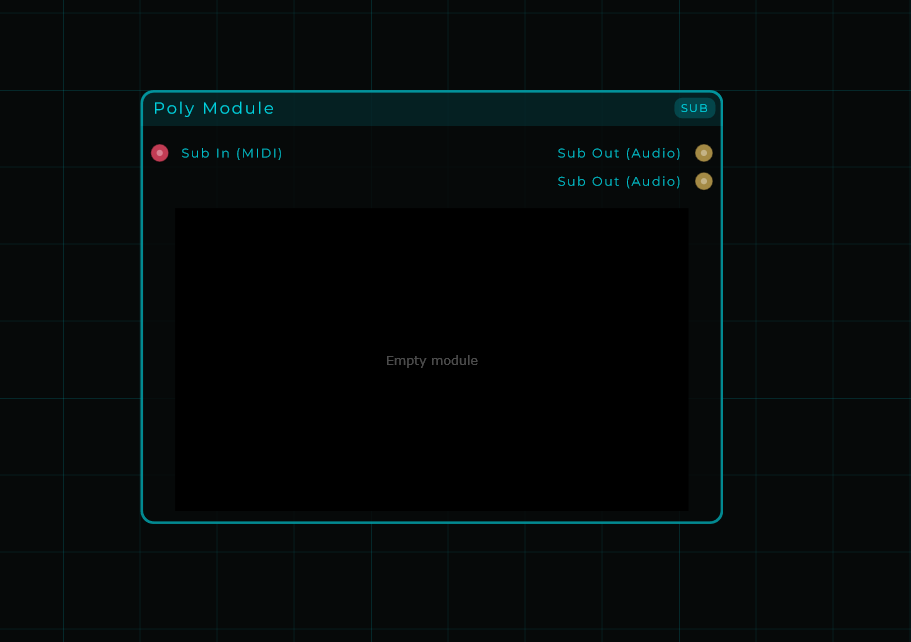 Poly Module on the graph