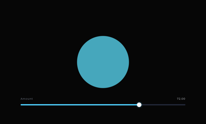 The disc after receiving 72 from the slider