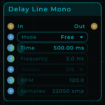 Delay Line Mono