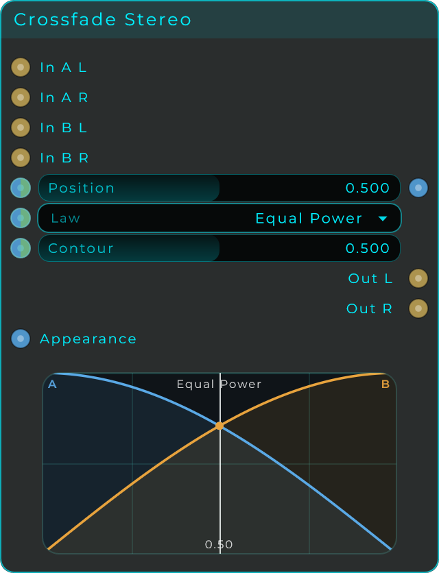 Crossfade Stereo