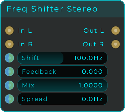 Freq Shifter Stereo