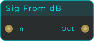 Sig From dB
