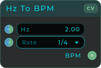 Hz To BPM
