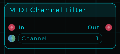 MIDI Channel Filter