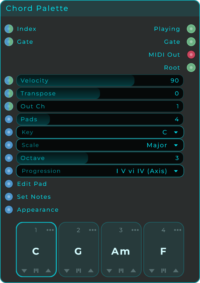 Chord Palette