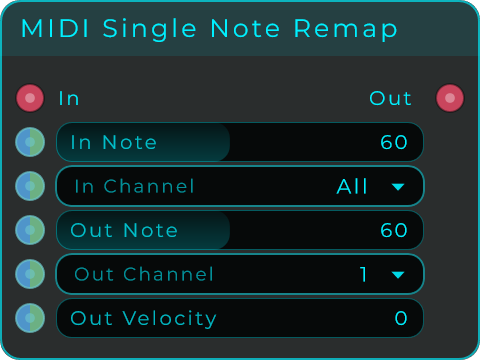 MIDI Single Note Remap