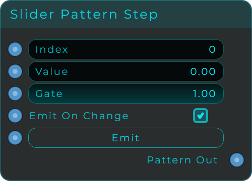 Slider Pattern Step