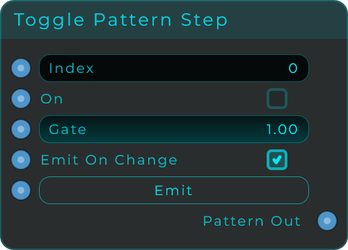 Toggle Pattern Step
